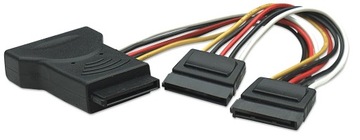 Manhattan 308960 Kabel SATA na 3x SATA M/Z 15cm