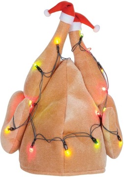 LightUp Turkey HatChristmas Thanksgiving Accessory