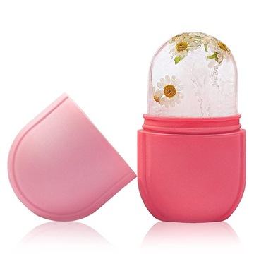 SILIKONOWY ICE ROLLER DO TWARZY USUWA OBRZĘKI RÓŻ