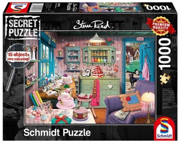 Puzzle 1000 STEVE READ Secret Puzzle Pokój babci