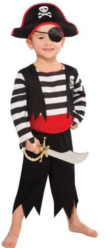 Strój Pirata korsarza 8-10 lata Pirat z Karaibów