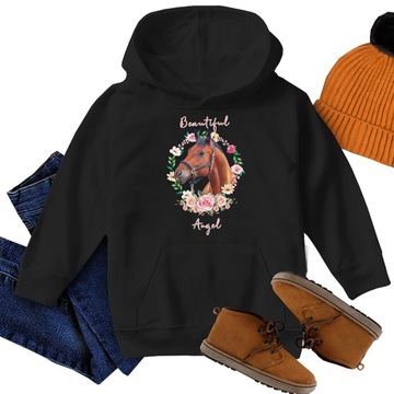 ДЕТСКАЯ Кофта ДЛЯ ДЕТЕЙ ЛОШАДИ 164 ПОДАРОЧНОЕ КАЧЕСТВО