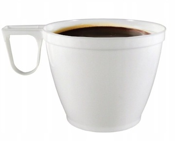 FILIŻANKI KUBKI BIAŁE WIELORAZOWE DO NAPOJÓW GORĄCYCH KAWY HERBATY 160ml 50