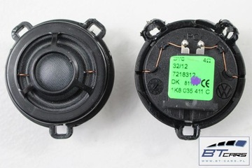 VW TIGUAN GŁOŚNIKI + WZMACNIACZ GŁOŚNIK DYNAUDIO 5K0035456D 1K8035411B 1K80
