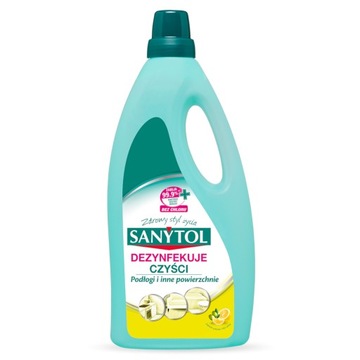 Płyn mycia podłóg SANYTOL uniwersalny Cytrynowy 1l