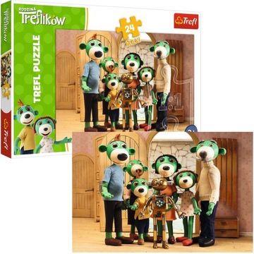PUZZLE MAXI 24EL RODZINA TREFLIKÓW TREFL UKŁADANKA