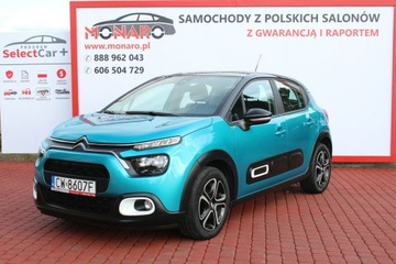 Citroen C3 III Hatchback Facelifting 1.2 PureTech 83KM 2020 Citroen C3 Salon Polska 1-właściciel Serwisowany GWARANCJA SelectCar+, zdjęcie 1