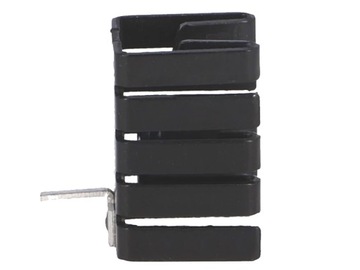 Радиатор: прессованный TO220 черный L:19мм; ФК33