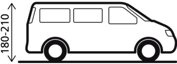 НАДУВНОЙ АТРИБУТИК BRUNNER TRAVEL II DRIVE Away ДЛЯ ФУРГОНОВ 180-210 см