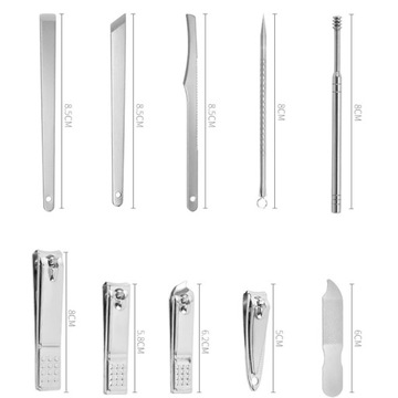 Набор инструментов для маникюра и педикюра 20 предметов