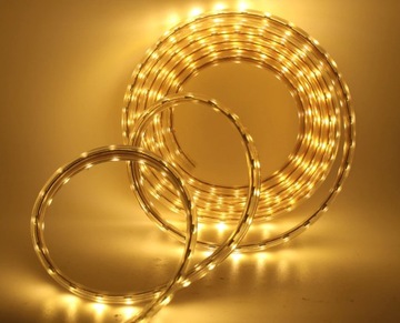 НАРУЖНАЯ СВЕТОДИОДНАЯ ЛЕНТА 230В IP68 5050 ТЕПЛАЯ/ХОЛОДНАЯ