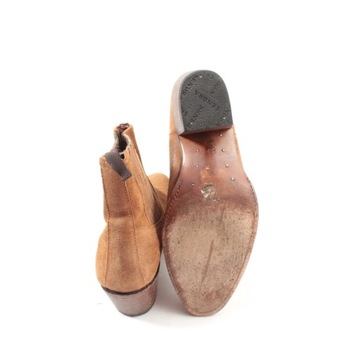 SENDRA Botki Rozm. EU 38 brązowy Ankle Boots