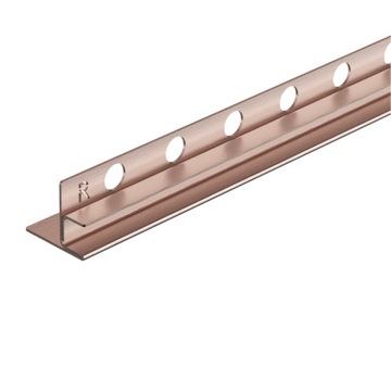 BALNEO LISTWA SPADKOWA DO SZKŁA PRAWA 120cm MIEDZIANA STAL NIERDZEWNA