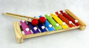 ДЕРЕВЯННЫЙ КАЛМЕР 8 ТОНОВ РАДУГА ДЕТСКАЯ 20СМ