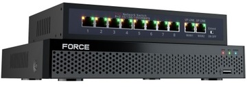 Комплект видеонаблюдения FORCE 6x IP-камера 4MPx 2K, ДИСК 1TB + POE SWITCH 8CH