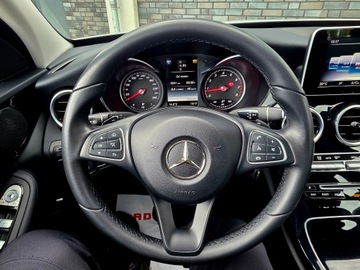 Mercedes Klasa C W205 Kombi 200 184KM 2017 Mercedes C200 kombi bezwypadkowy, serwis ASO, hak, automat, zdjęcie 18