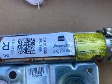 SEAT EXEO 09-13R KOMBI ZÁVĚS AIRBAG PRAVÁ 3R9880742