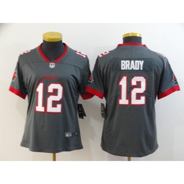 Damska koszulka Camisa Tampa Bay Buccaneers 2023 Tom Brady, amerykańskie koszulki