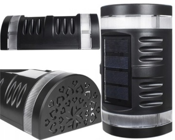 LAMPA SOLARNA PRZECIWDESZCZOWA IP65 KINKIET