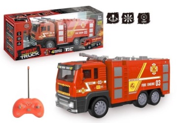 Пожежна охорона RC Дистанційно Керований 2.4 ГГц Вогні Рухомі Елементи 3+