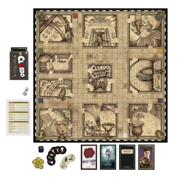Детективная настольная игра Hasbro Cluedo о Гарри Поттере
