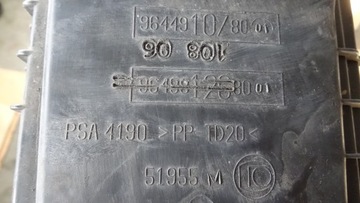 PEUGEOT 407 2.0 HDI POUZDRO FILTRU VZDUCHU