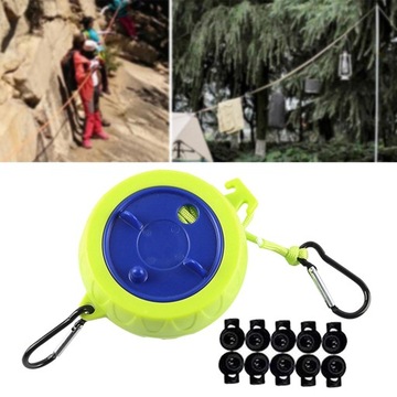 Выдвижная стиральная линия для кемпинга