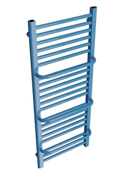GRZEJNIK ŁAZIENKOWY POWER 720x650 NIEBIESKI