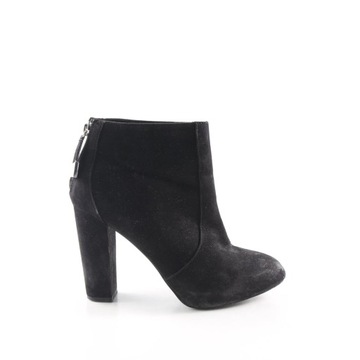 BERSHKA Botki Rozm. EU 39 czarny Ankle Boots