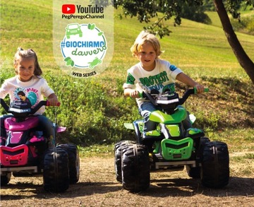 PEG PEREGO CORRAL T-REX 330W ИТАЛЬЯНСКИЙ QUAD LED