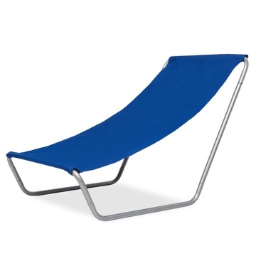 LEŻAK PLAŻOWY SKŁADANY LEKKI FOTEL OGRODOWY KRZESŁO TURYSTYCZNE + TORBA