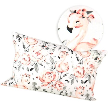 Poszewka 40x60 cm dla dziecka flaming flamingi