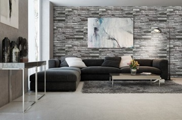 3D СТЕНОВЫЕ ПАНЕЛИ ПВХ СЕРЫЙ КАМЕНЬ ДЕКОРАТИВНЫЕ 10x