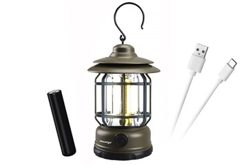 Latarka LED Akumulatorowa Wisząca Stojąca LAMPKA