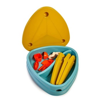 Водный стол с крышкой CASUAL 4in1 Песочница для пикника AKC. ФЕВРАЛЬ