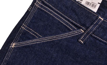 LEE spodnie HIGH wide BLUE jeans CARPENTER W28 L31