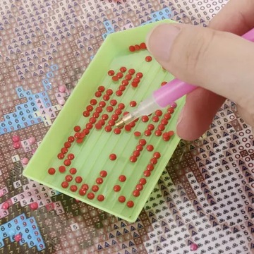 Набор аксессуаров для алмазной вышивки в чемодане Diamond XL