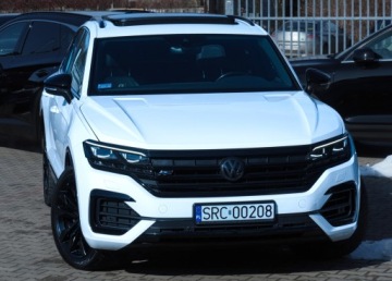 Volkswagen Touareg III SUV 3.0 V6 SCR TDI 286KM 2019 VW Touareg R-Line PL Full Wentyle Masaż Dynaudio Panorama Dociąg Matrix Hak, zdjęcie 3