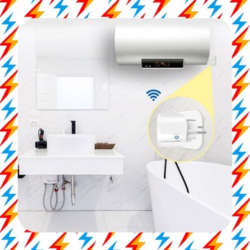 2x РОЗЕТКА ДЛЯ ТАЙМЕРА Wi-Fi SMART TUYA ВАТТМЕТР С ТАЙМЕРОМ 16А