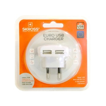 Z3491 Ładowarka SKROSS Euro 2 x USB