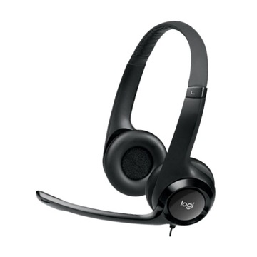 Logitech Headset H390 USB-A słuchawki przewodowe z mikrofonem, od ręki