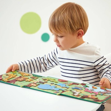 JANOD, Магнитный пазл Животные Африки Magneti'stories 3+