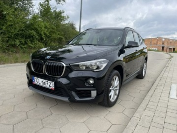 BMW X1 F48 Crossover sDrive18d 150KM 2018 BMW X1 Zarejestrowany Automat LED Klima TOP, zdjęcie 2