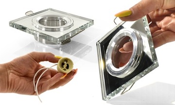 9x СВЕТОДИОДНЫЕ ПОТОЛОЧНЫЕ ЛАМПЫ + ГАЛОГЕННЫЕ ЛАМПЫ GU10