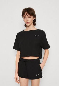 Top prążkowany oversize Nike S