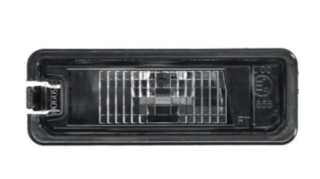 Licht der Beleuchtung Kennzeichen Halter rej. TYC VOLKSWAGEN CRAFTER (SY/SZ), 02.17