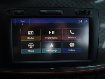 Dacia Logan II Sedan Facelifting 0.9 TCe 90KM 2018 Dacia Sandero 0.9 TCe, GAZ, Automat, Skóra, Navi, zdjęcie 11