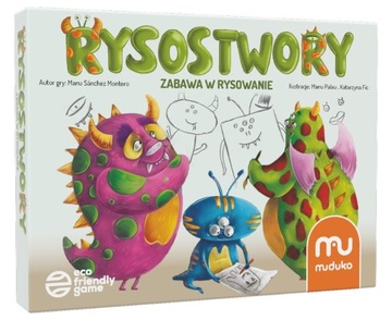 Rysostwory Zabawa w rysowanie Gra karciana Muduko