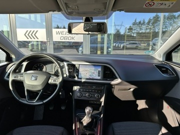 Seat Leon III Hatchback Facelifting 1.5 EcoTSI 130KM 2018 Seat Leon 1-Ręka! Navi, Grzane fotele, Czujniki, zdjęcie 7