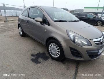 Opel Corsa D Hatchback 5d Facelifting 1.2 Twinport ECOTEC 85KM 2014 opel corsa 1,2 16v. wer.Enjoy, srebrny metalic , 2014r, zdjęcie 1